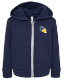 SSA Monogram Bella+Canvas Sponge Fleece Zip Hood