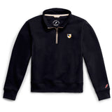 Embroidered Monogram Shield League Essential Quarter-Zip