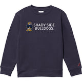Youth Essential Blue the Bulldog Crew