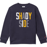 Youth Essential Stripe Letter Crew